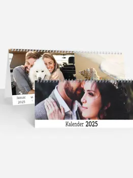 Tischkalender Neutral quer | Monat